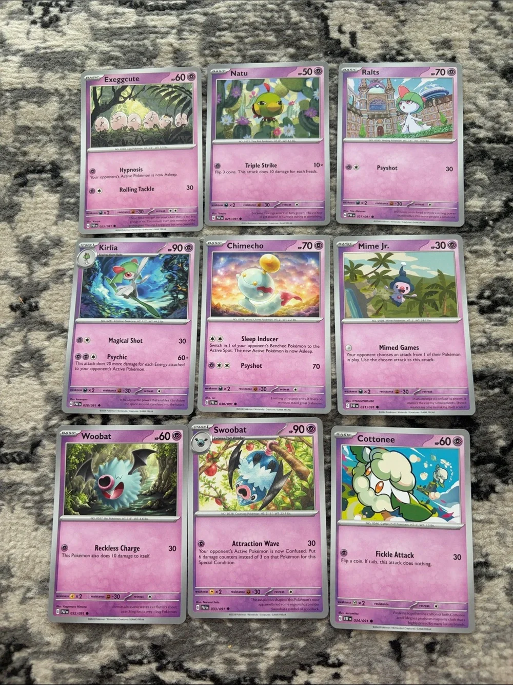 Paldean Fates Binder Builder Lot | 65 Unique Cards | Pokémon Set Collection